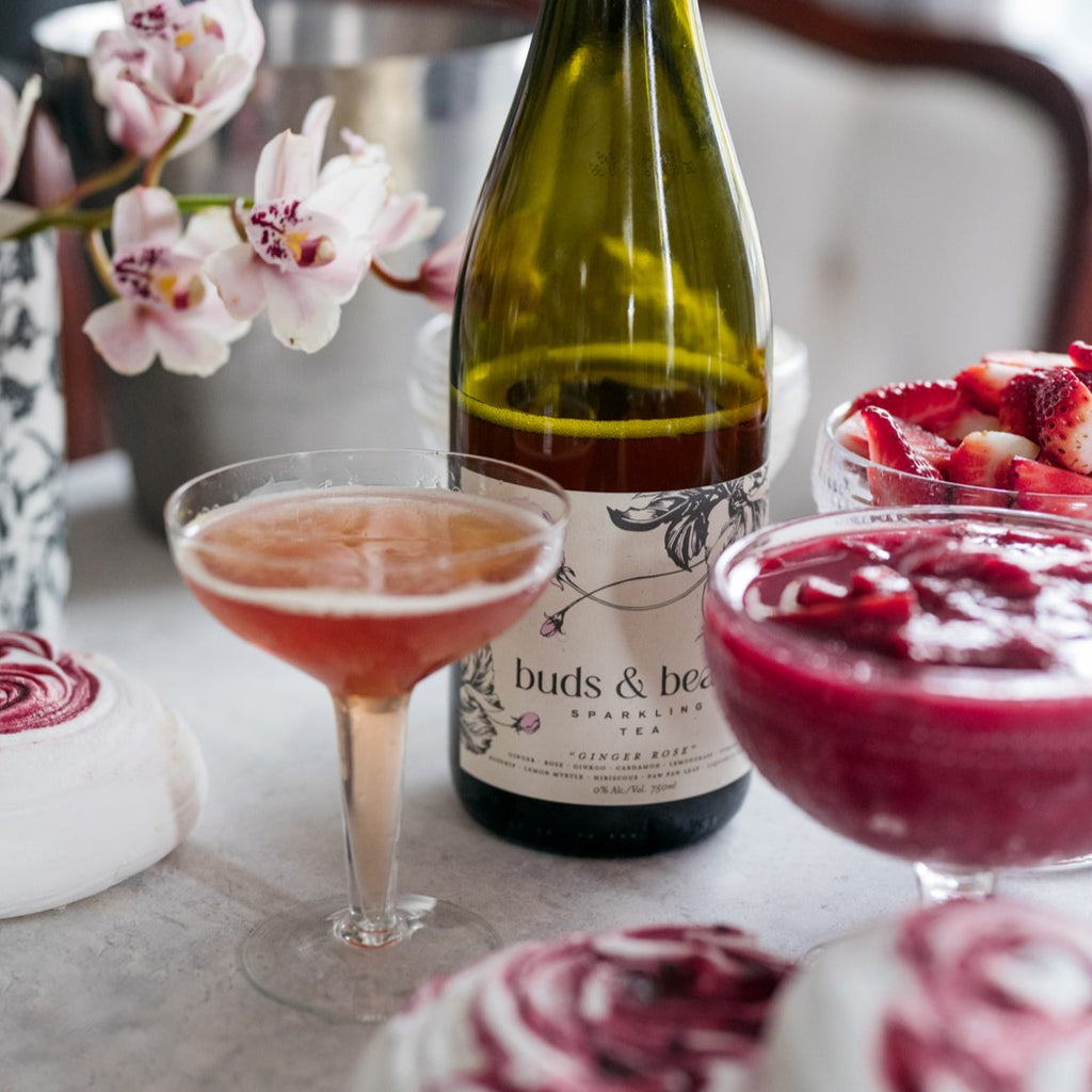 Sean Connolly - Vacherin with Rhubarb and Strawberry compote and Chantilly cream